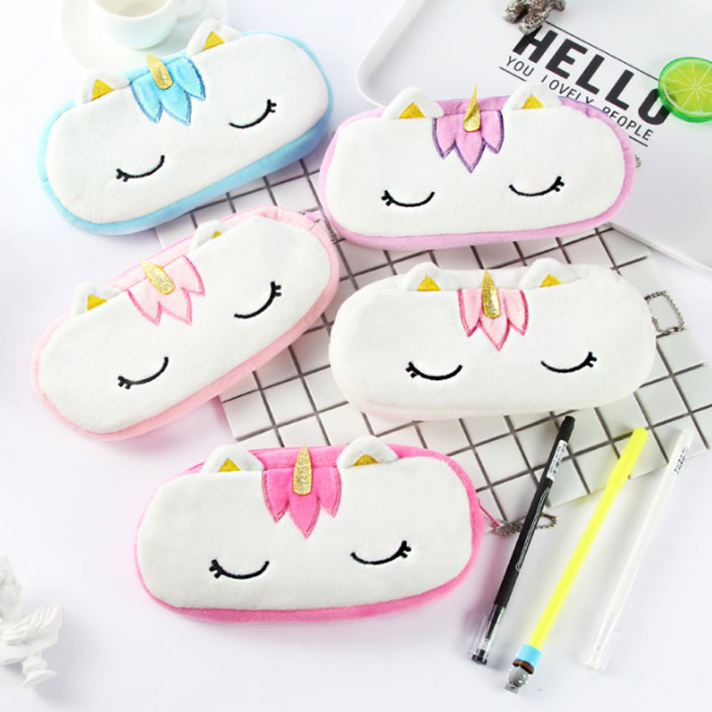 Unicorn Shaped Pencil Case